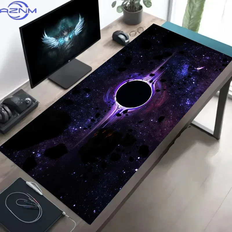 Cosmic Black Hole Mouse Pad MM - Gaming Keyboard Mini review and price