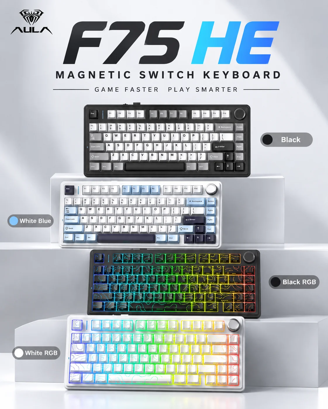 AULA F75 HE Magnetic Keyboard  - Gaming Keyboard Nearby review and price