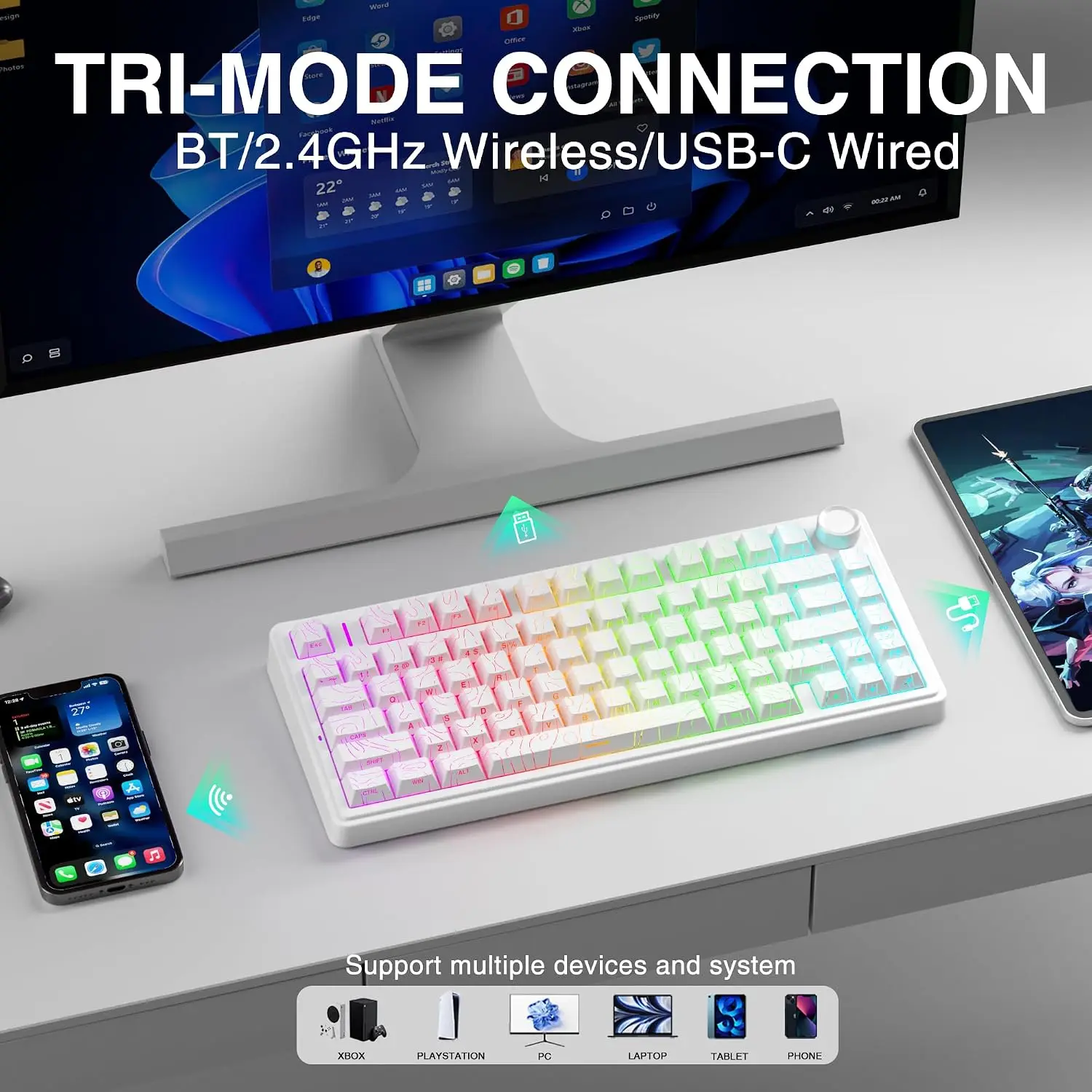 AULA F75 HE Magnetic Keyboard  - Gaming Keyboard Nearby review and price
